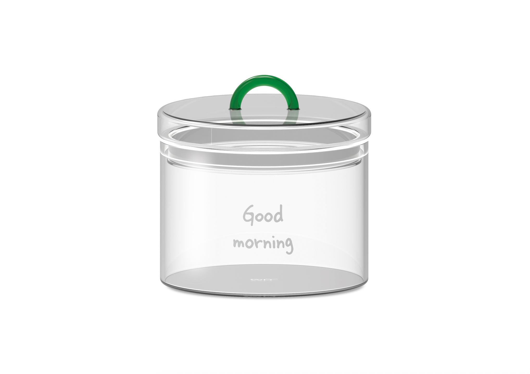 Monterey - Lot De 2 Pots Avec Bouchon Hermétique - Vert - Verre Borosilicate - 1,4L