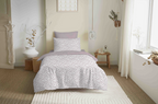 Pack Housse De Couette - 100% Coton - Diana Blush