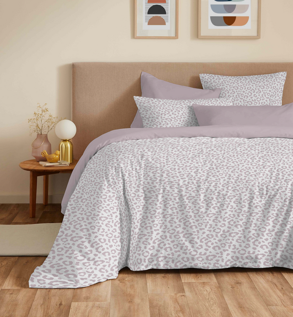 Pack Housse De Couette - 100% Coton - Diana Blush