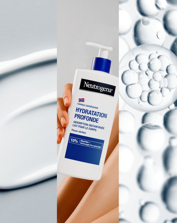 Neutrogena® - Hydratation Profonde 72H Lait Corps - Flacon-Pompe 400Ml