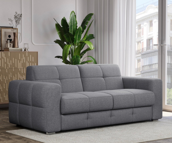 Cameron - Canapé 3 Places Convertible Ouverture Express - Tissu