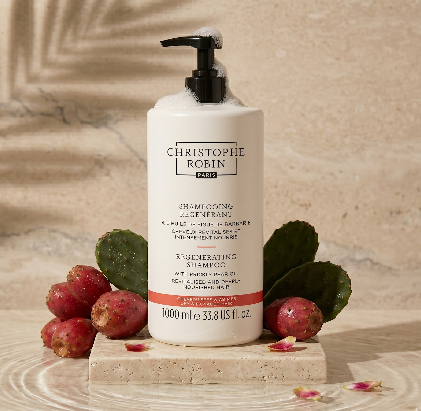 Shampooing Régénérant À L'Huile De Figue De Barbarie  - 1000Ml