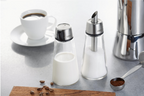 Brunch - Sucrier Doseur - Noir/Argent
