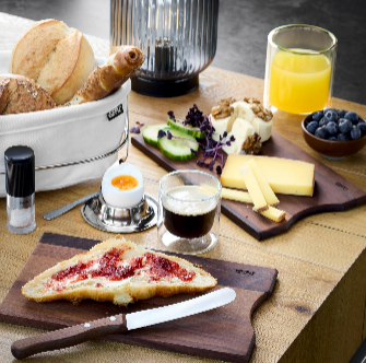 Enno - Lot De 2 Planches À Petit-Déjeuner - Brun