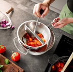 Flotte Lotte® - Moulin À Légumes Avec 3 Disques - Argent