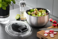 Pullit - Essoreuse À Salade - Acier Inoxydable - Noir/Argent