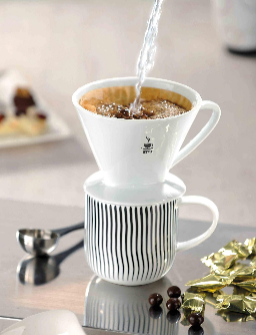 Sandro - Filtre À Café - Taille 101 - Porcelaine - Blanc