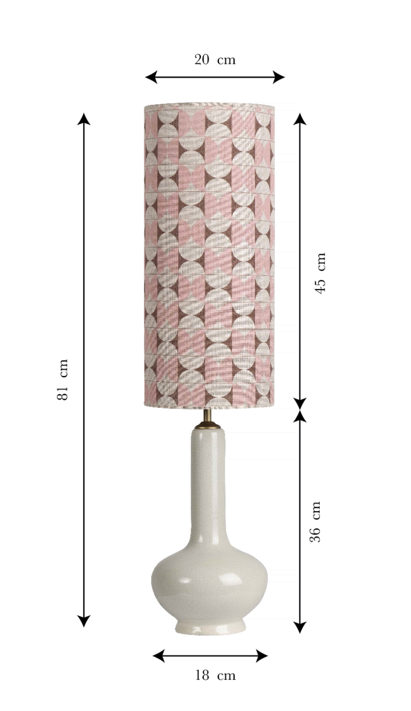 Lampe Haute de Table "Coline" "Funky"