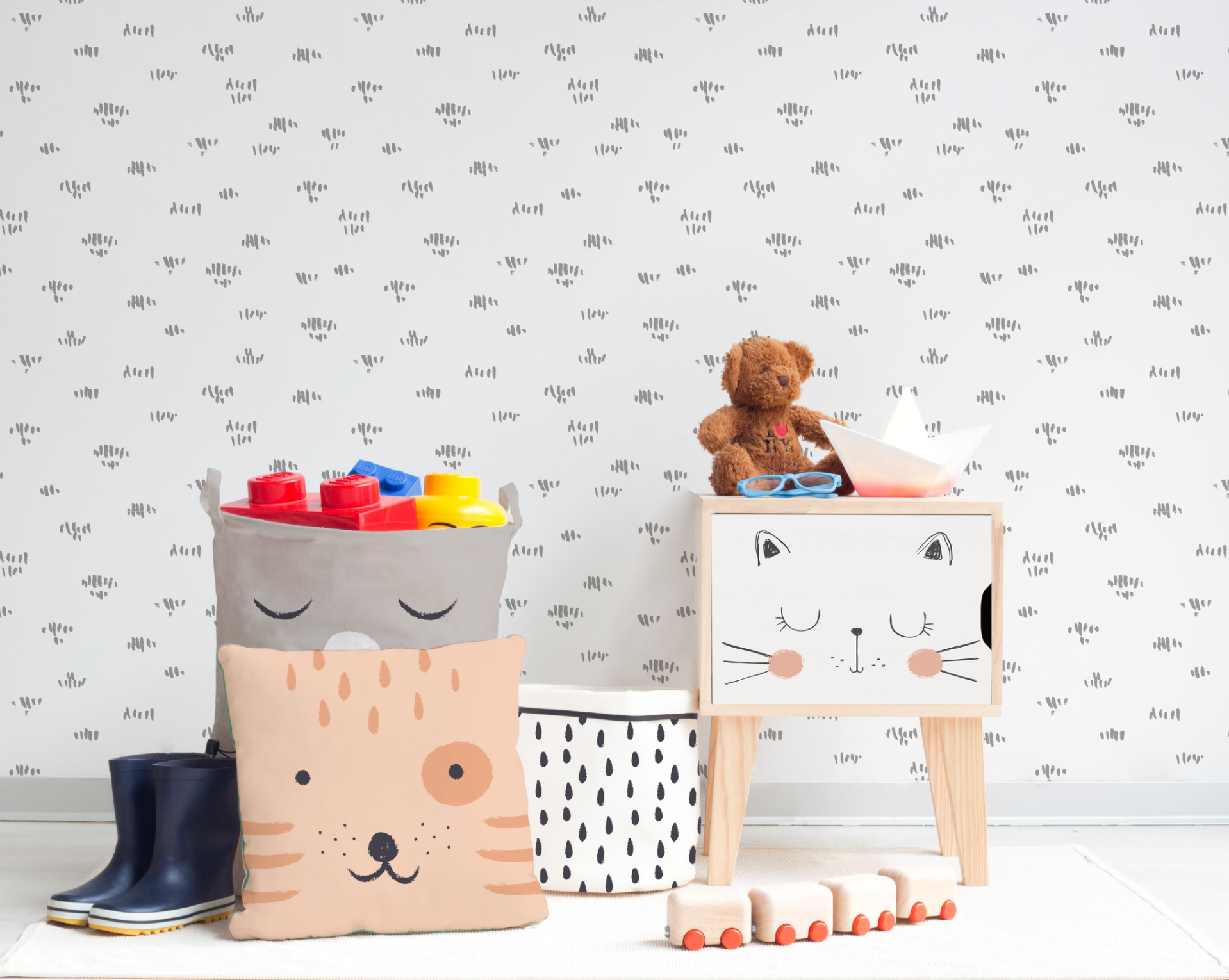 Table de Chevet Montessori - Naturel "Cat"