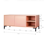 Meuble TV Mirko 113 cm "Pink"