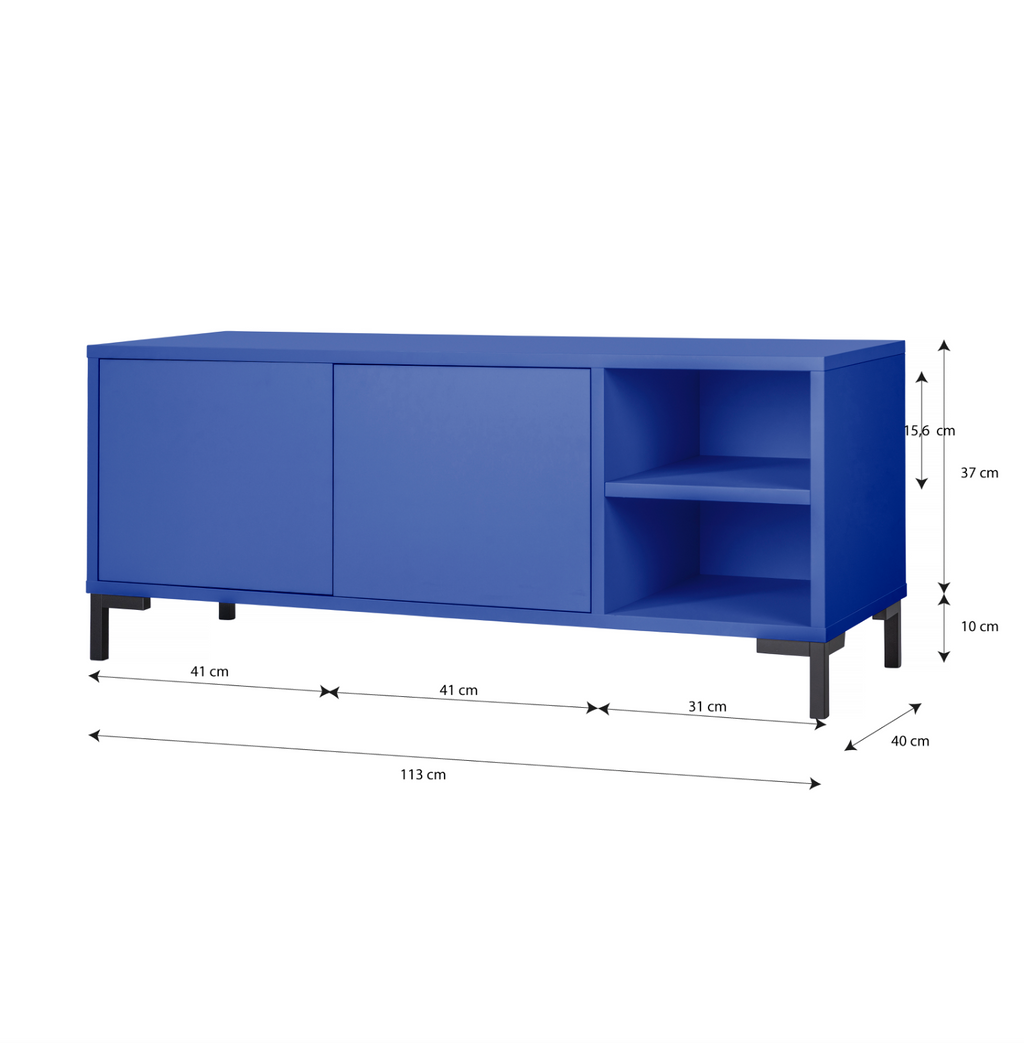 Meuble TV Mirko 113 cm "Pruss"
