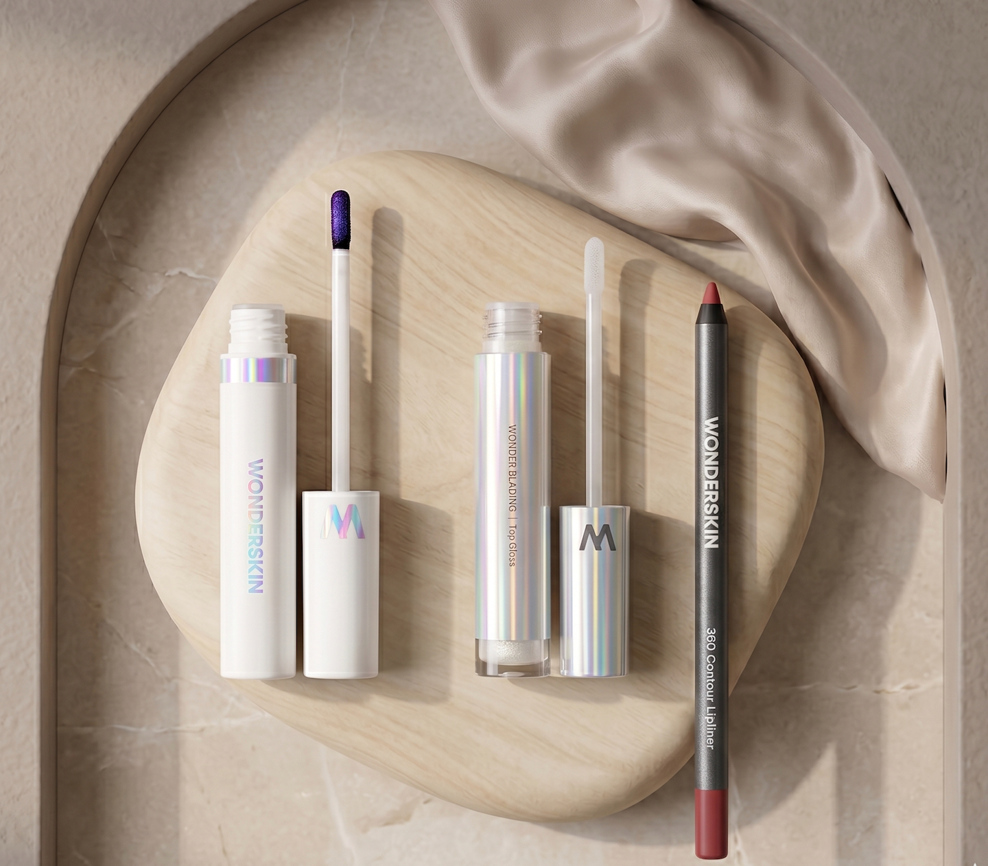 Trio Maquillage Lèvres Longue Tenue & Définition - Wonderskin