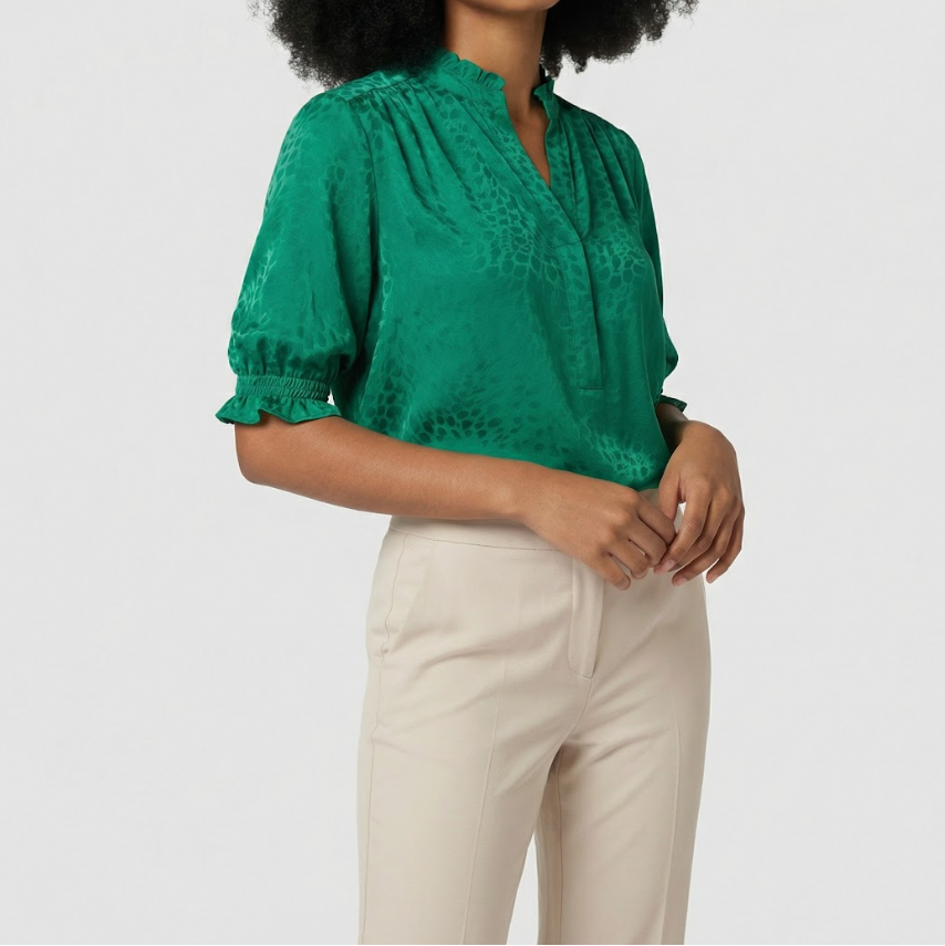 Chemisier - Top Alena - Vert