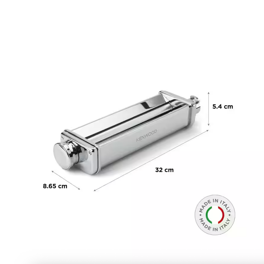 Laminoir À Pâtes XL -  Accessoire Robot Pâtissier - 22 cm - Inox