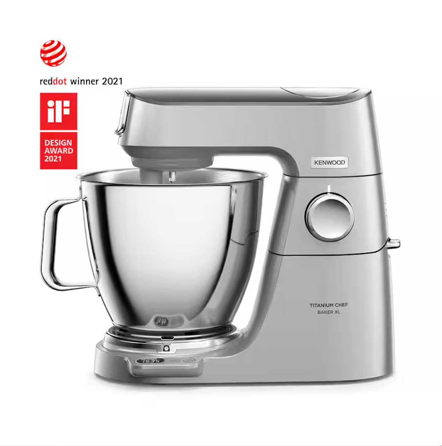 Robot Pâtissier - Titanium Chef Baker XL Pack Complet - 7L - Argent