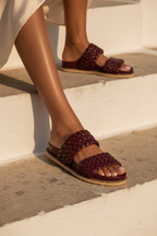 Sandales Kinsley - Bordeaux