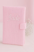 L'Essentiel - Protège Carnet De Santé Rose Poupette - À Personnaliser