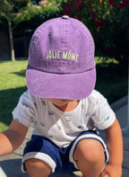 Casquette Délavée Enfant - Colette - Jolie Môme - Violet