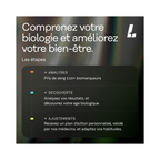 2 Bilans / par an 110 biomarqueurs