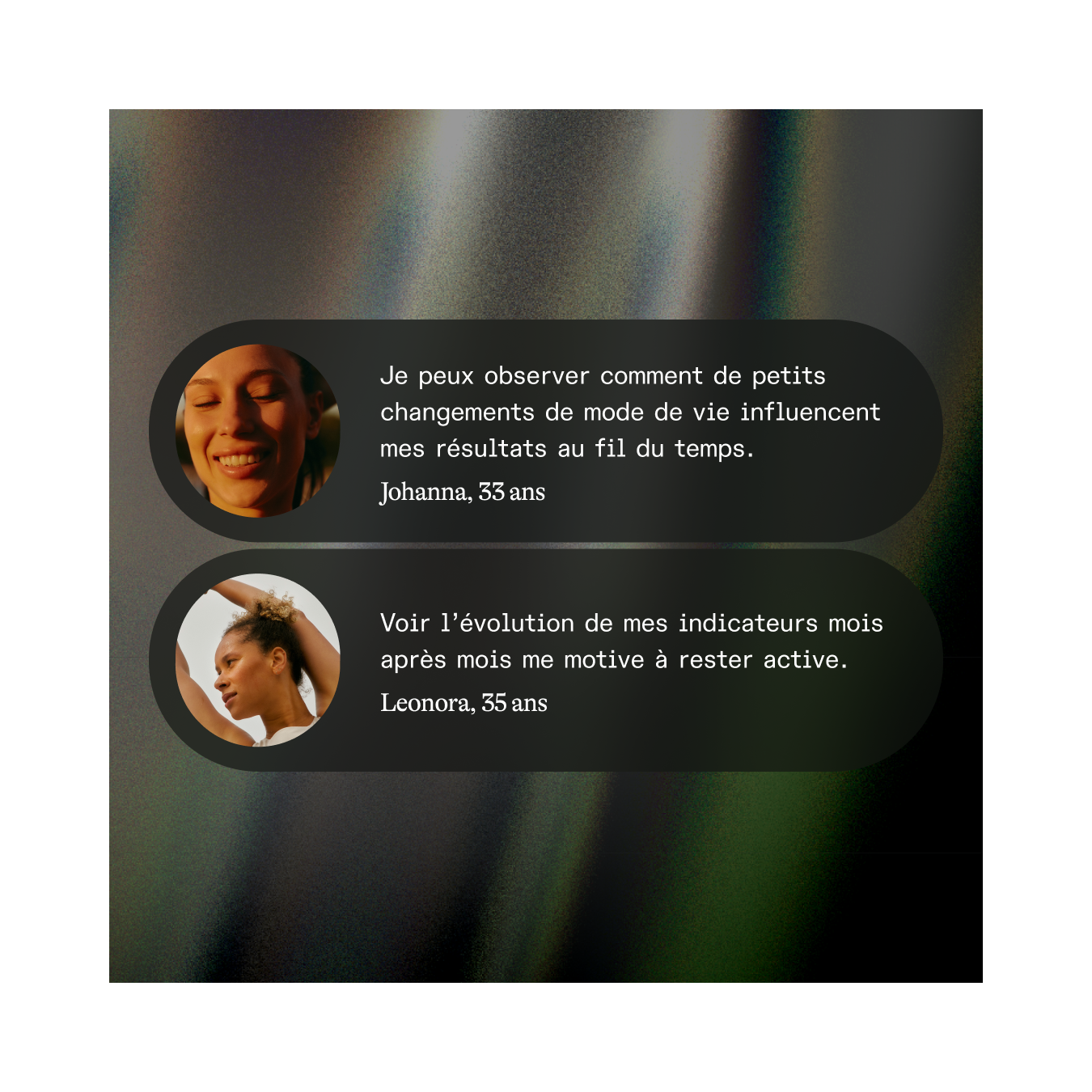 2 Bilans / par an 110 biomarqueurs