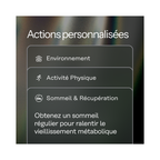 2 Bilans / par an 110 biomarqueurs