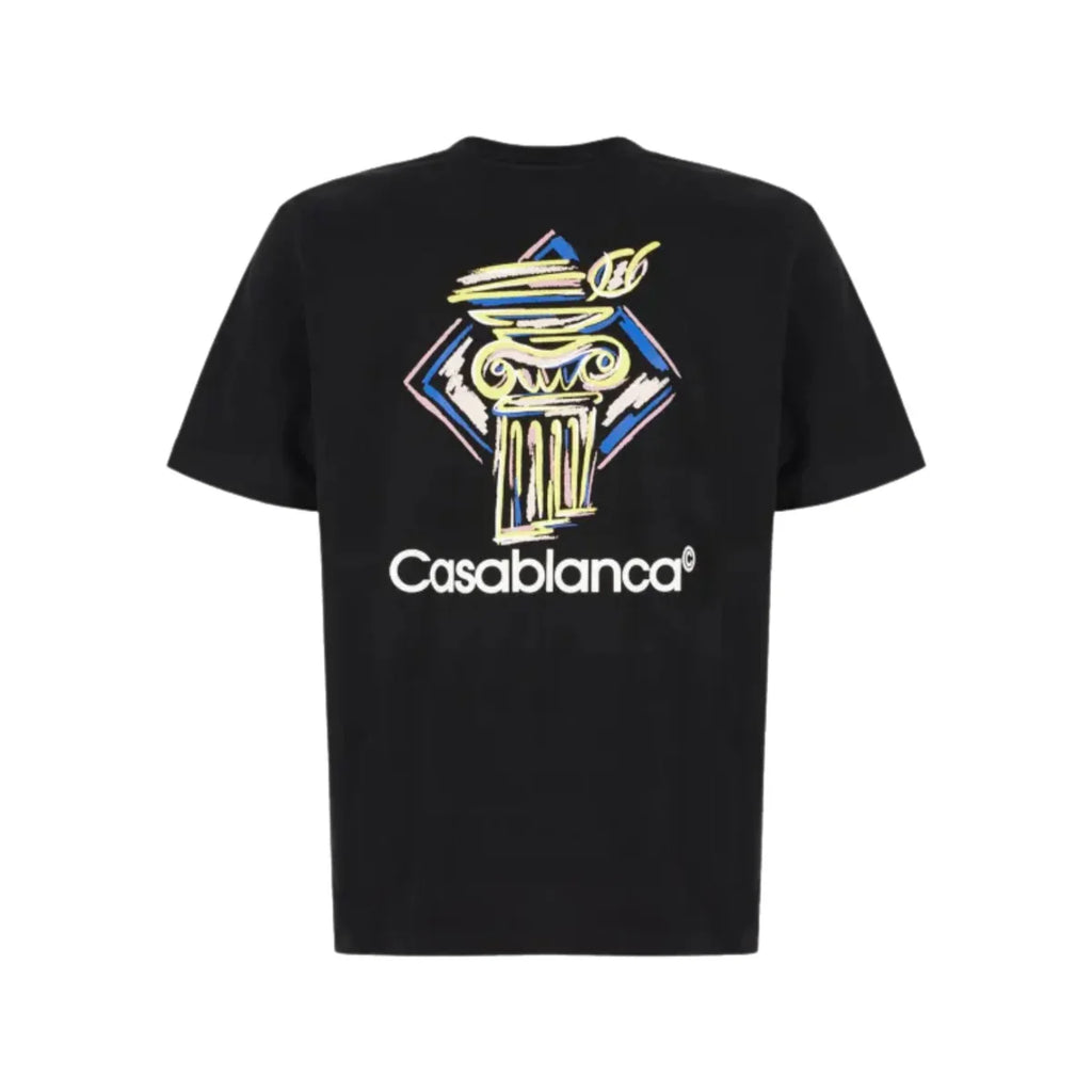 T-Shirt Diamond Column - Noir