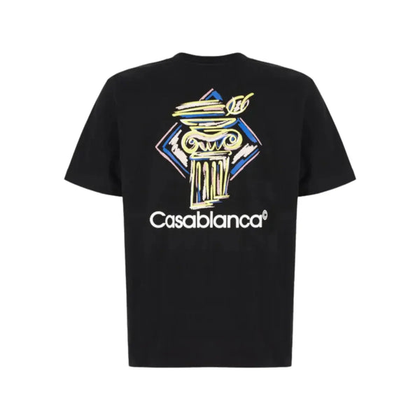 T-Shirt Diamond Column - Noir