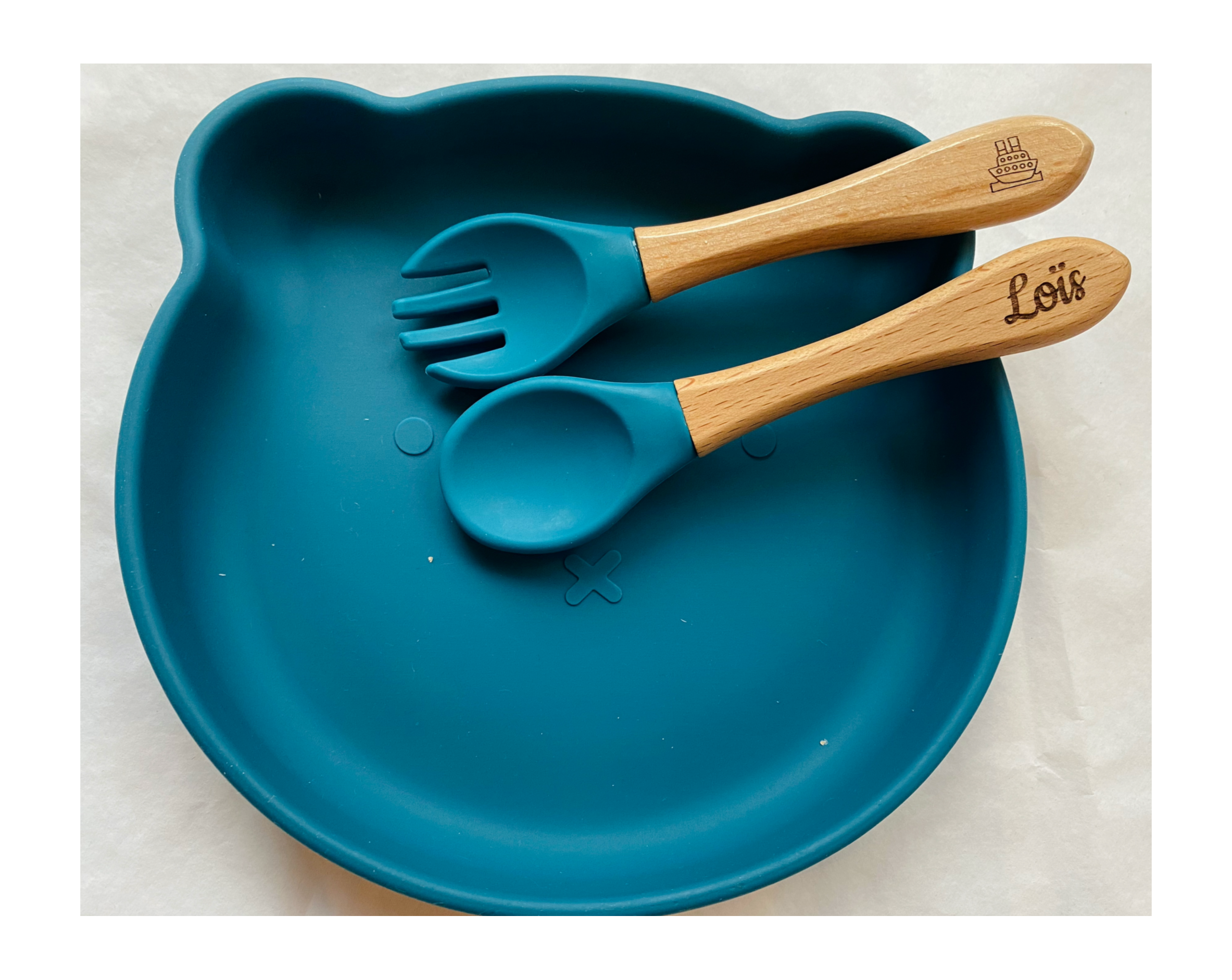 Marion L’Assiette Ourson (Personnalisable)
