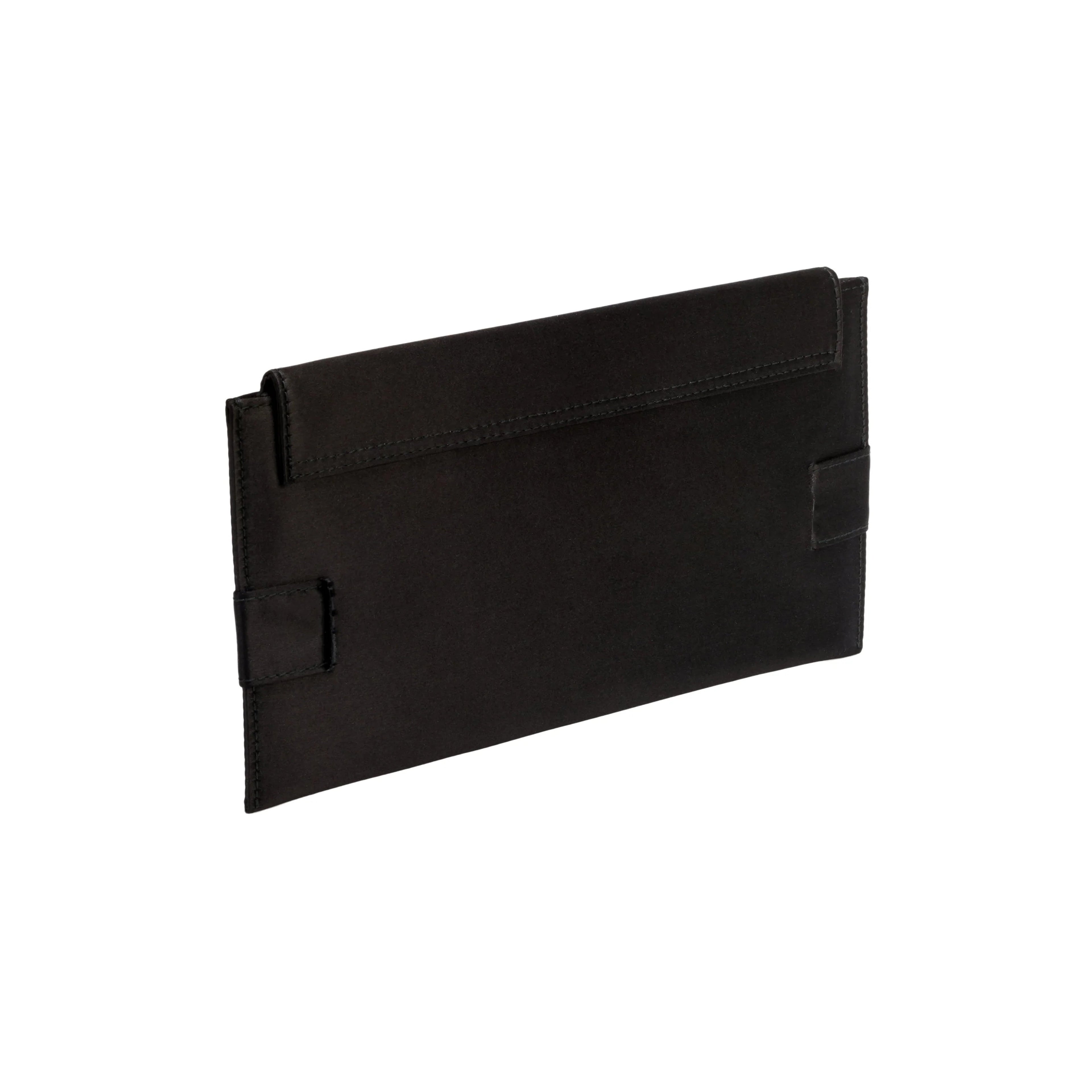 Catena Black Envelope Clutch