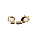 Catena Gold Flat Sandal