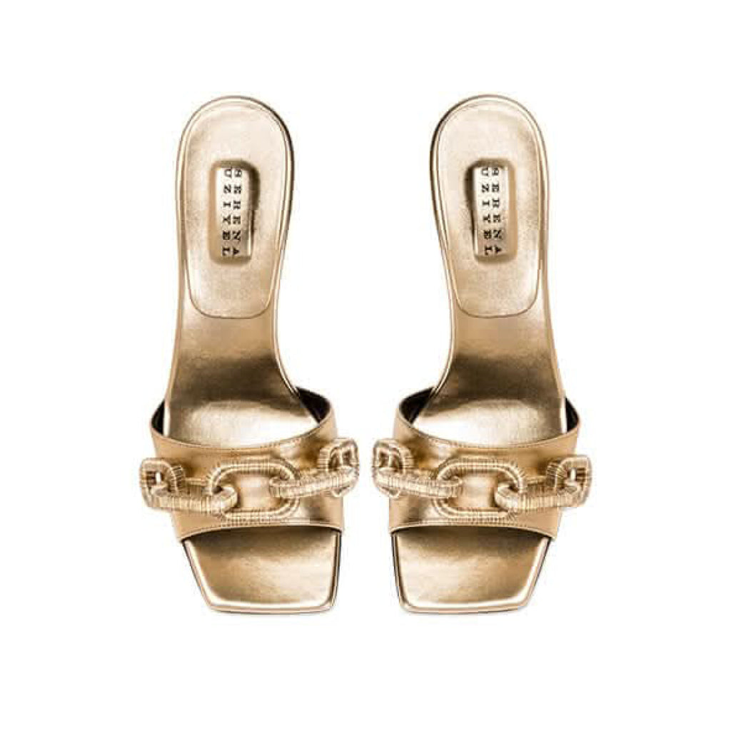 Catena Gold High-Heel Sandal