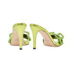 Catena Metallic Green High-Heel Sandal