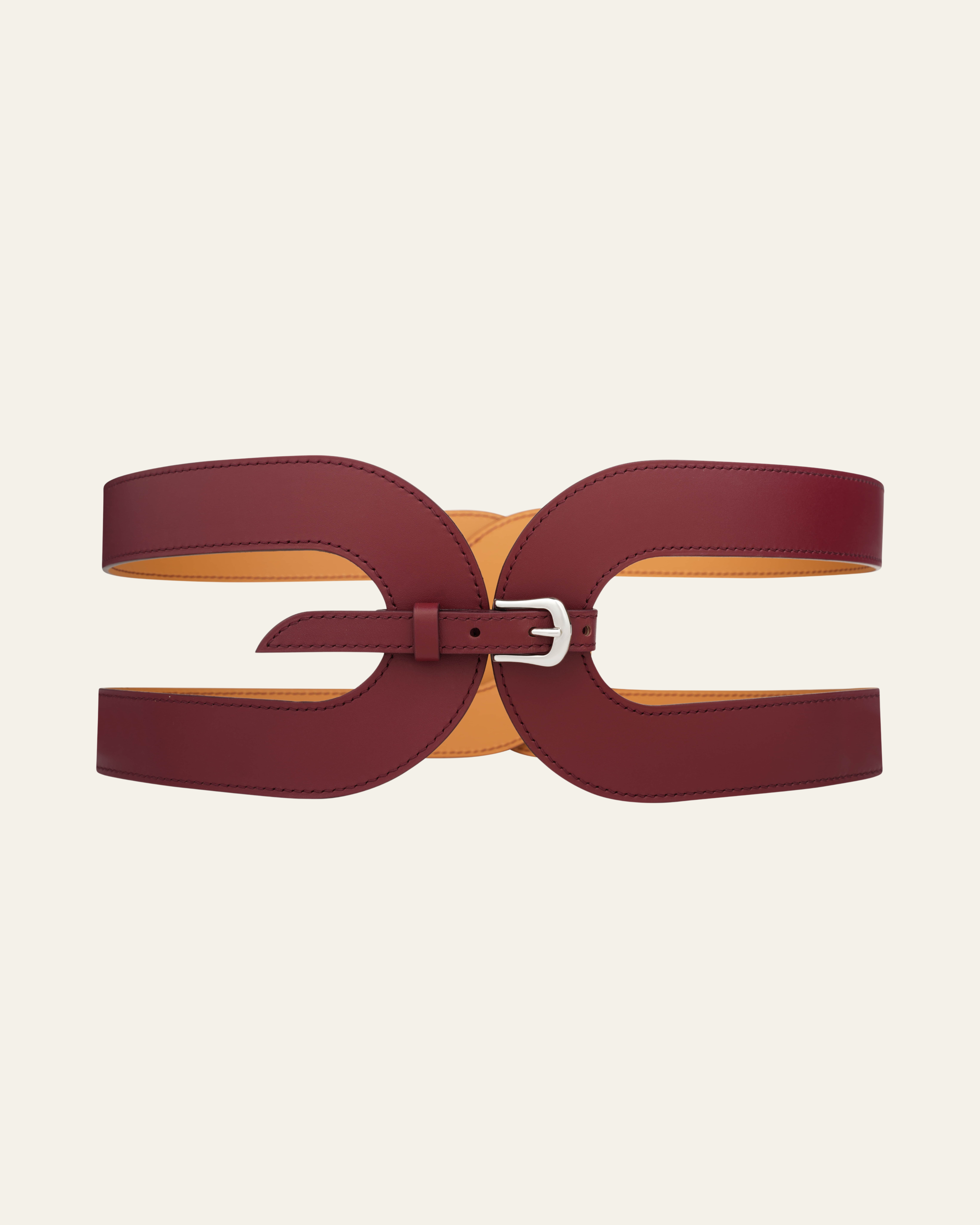 Ceinture La Délicieuse Rouge Foncée