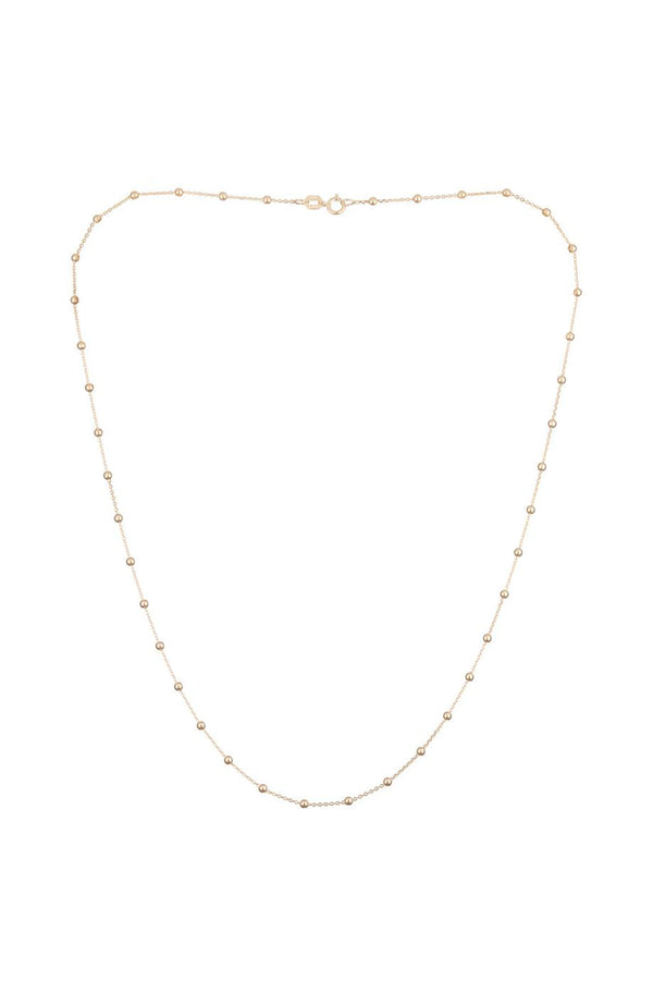 Chaîne Boules En Or Jaune 375/1000 43Cm
