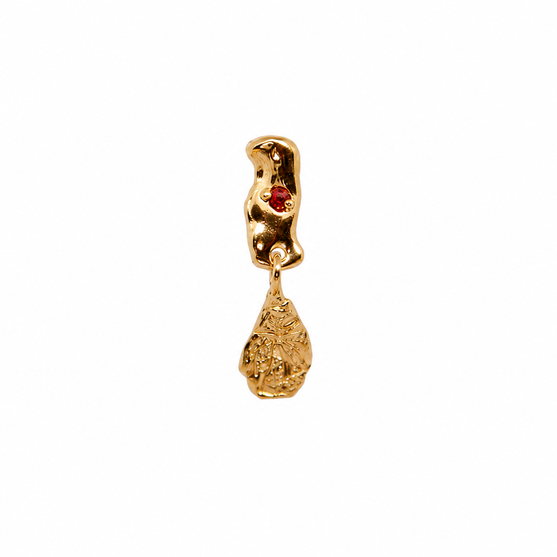 Boucles D'Oreilles Tequila Rouge