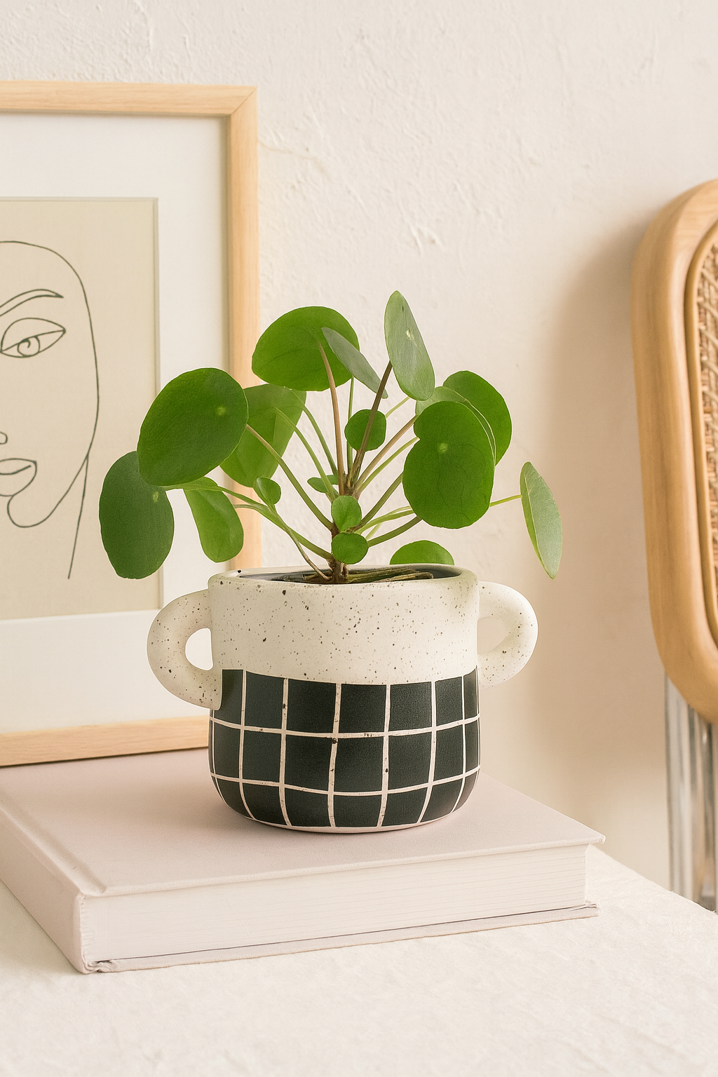Vase Noir Fait Main