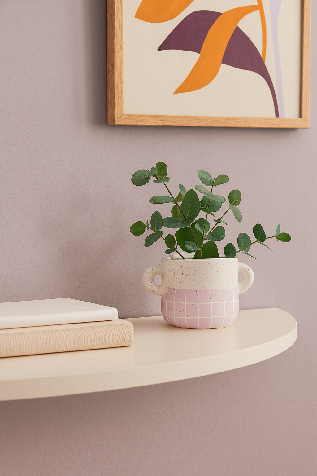 Vase Violette Fait Main