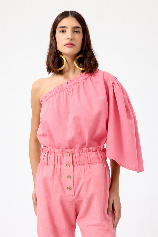 Top Blanca Petal