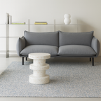 Table D'Appoint - Blanc & Terracotta