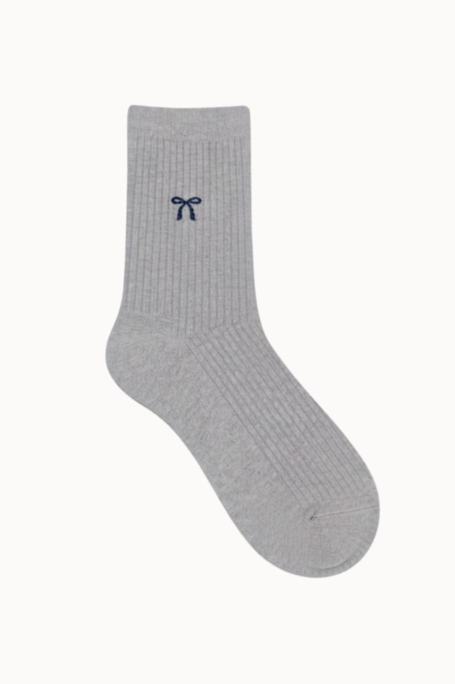 Chaussettes Little Bow - Gris