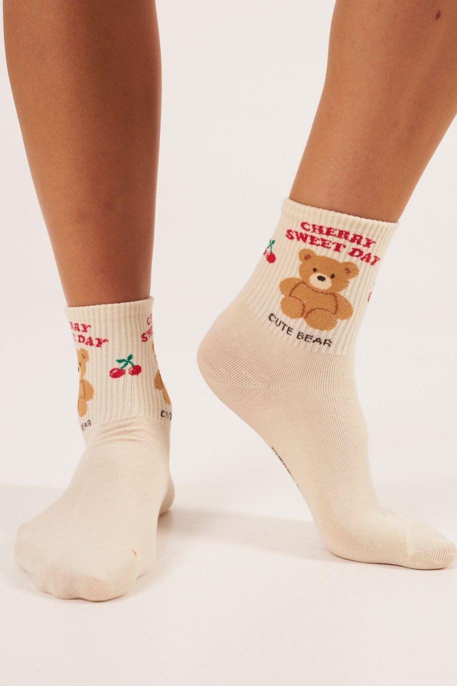 Chaussettes Sweet - Ecru