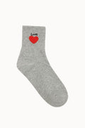 Chaussettes Grey Heart - Gris