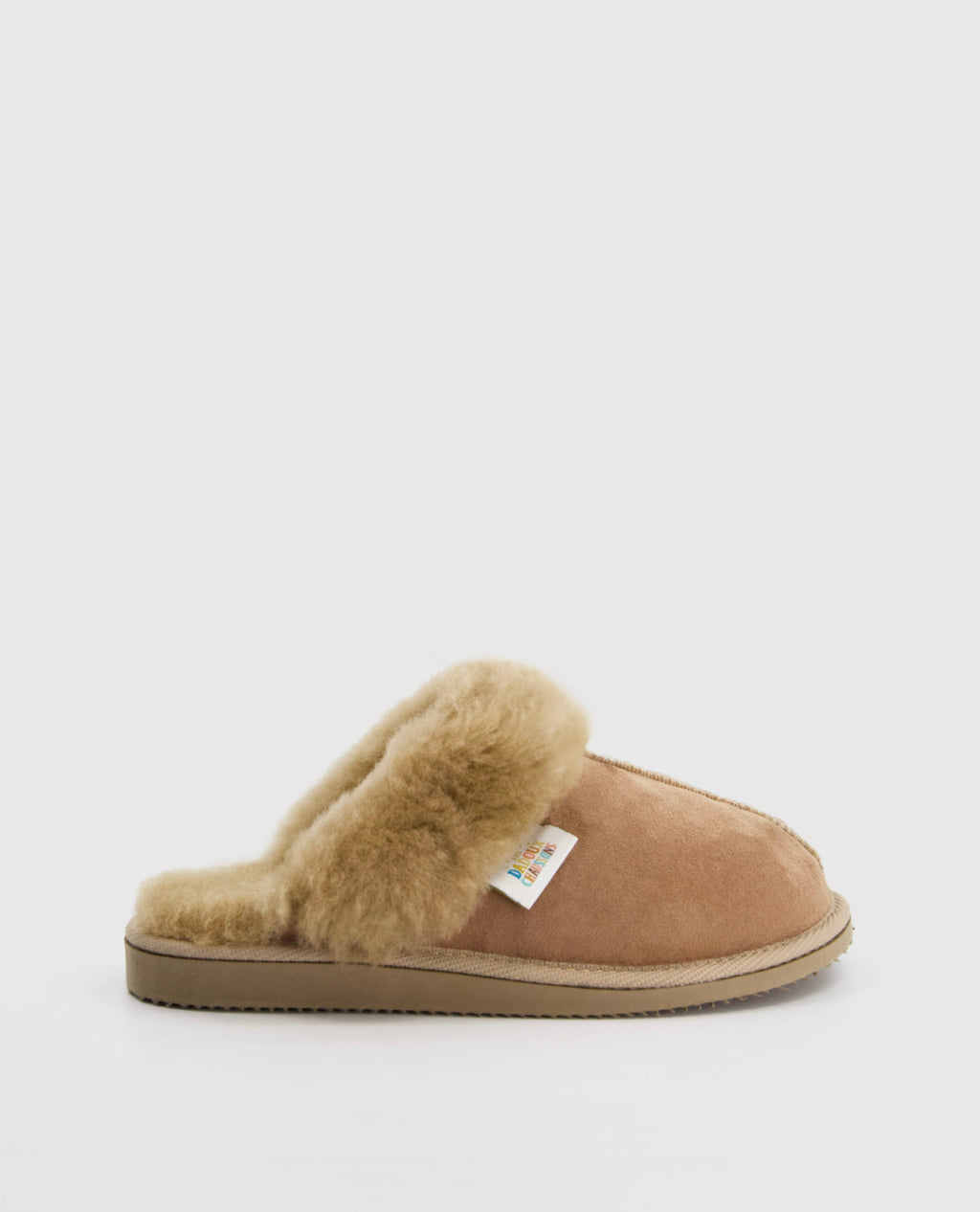 Chaussons Paule - Peau Lainée - Camel - Homme