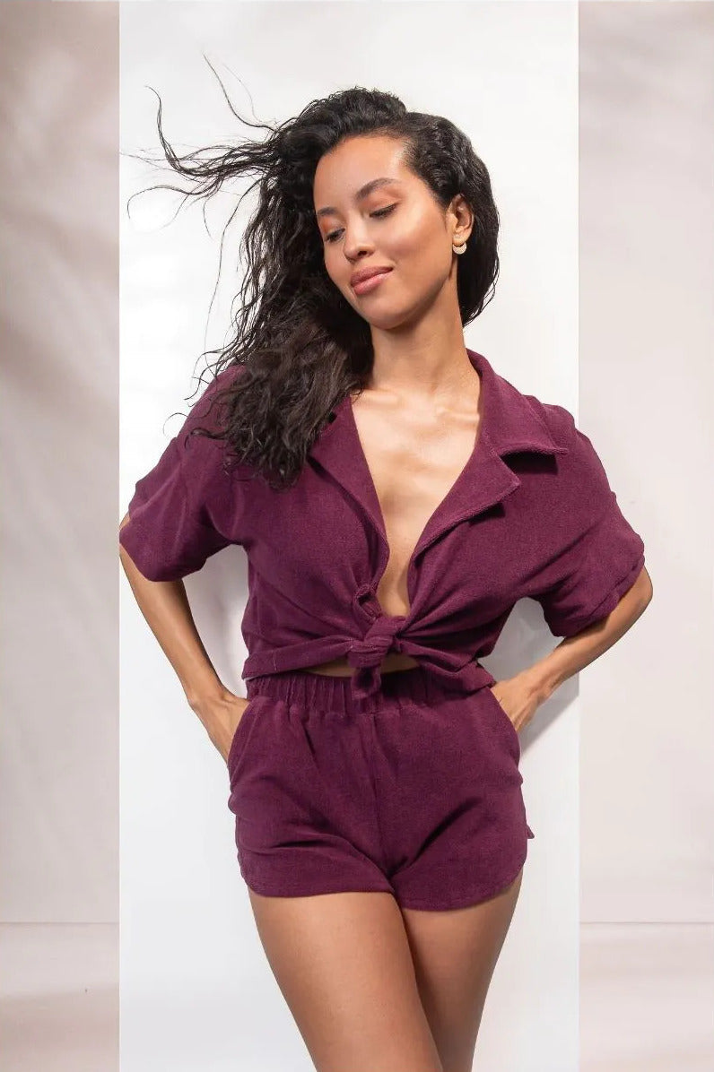 Chemise Beleza Pura Prune