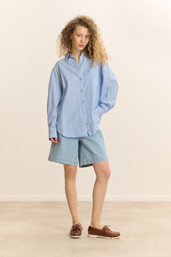Chemise Belle - Bleu