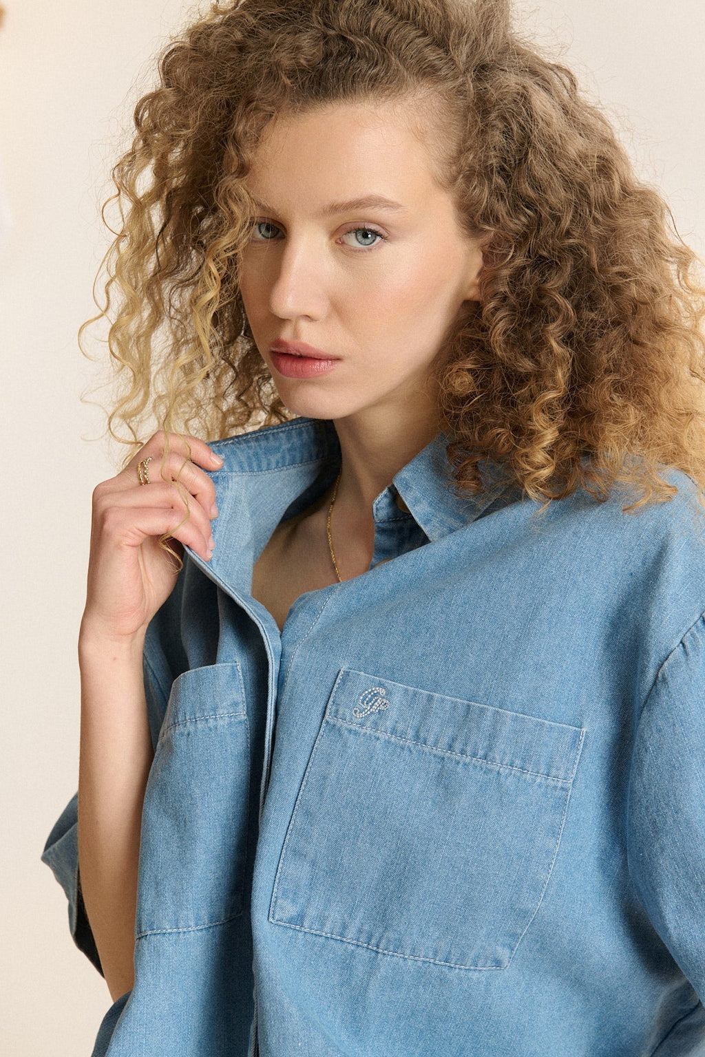 Chemise Celine - Bleu