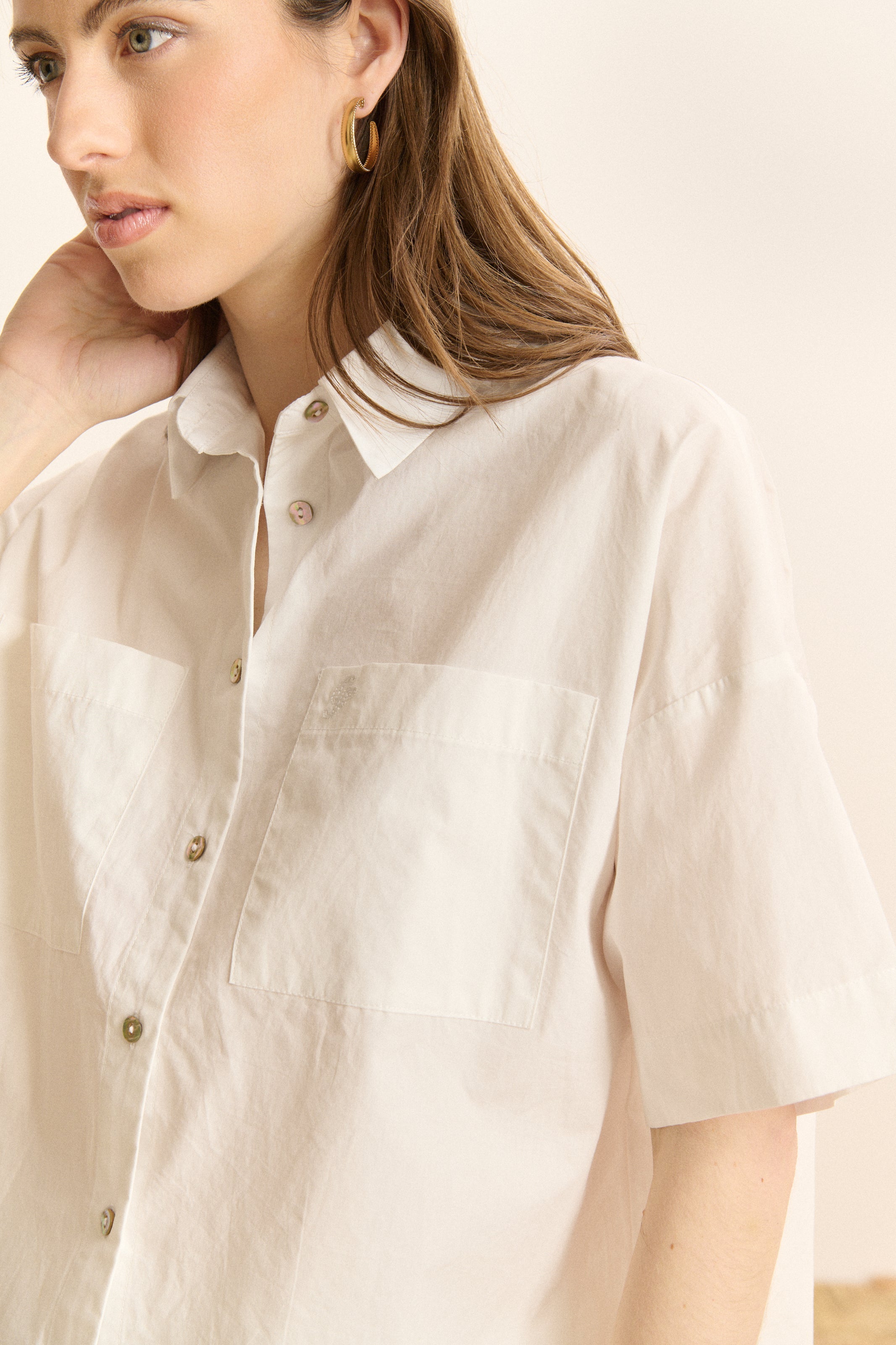 Chemise Celine - Ecru