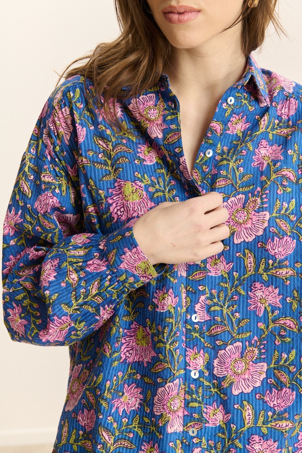 Chemise Telma - Bleu