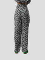 Pantalon Sakis In Lead Shavings Print