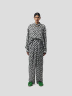 Chemise Tasman In Lead Shavings Print